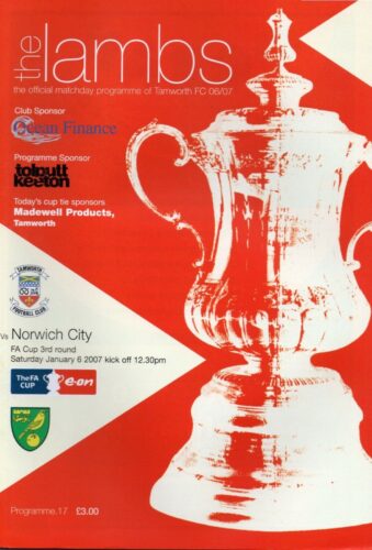 Tamworth vs Norwich