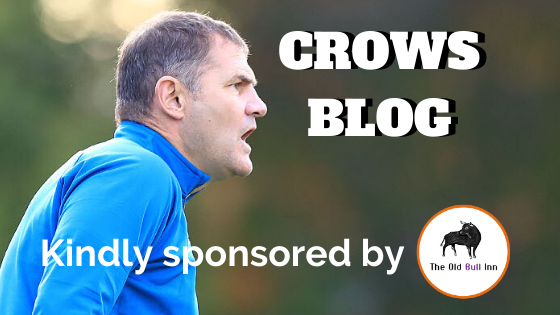 CROWS BLOG: Put in our place