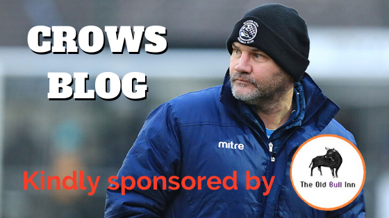 CROWS BLOG: No game!