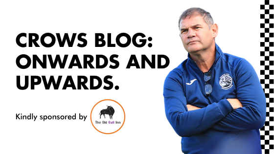 CROWS BLOG: Onwards and Upwards