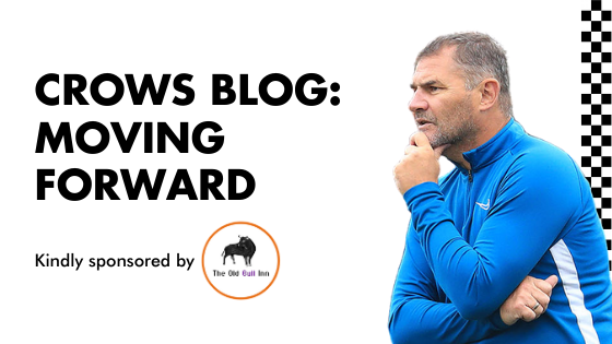 CROWS BLOG: Moving forward