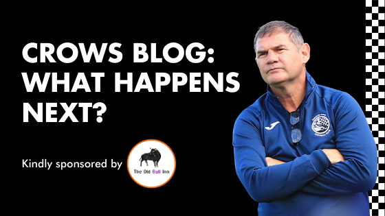 CROWS BLOG: WHAT HAPPENS NEXT?