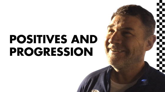 CROWS BLOG: POSITIVES AND PROGRESSION
