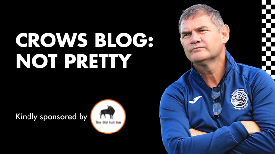 CROWS BLOG: NOT PRETTY