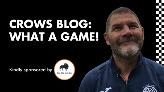 CROWS BLOG: WHAT A GAME!