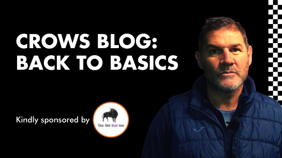 CROWS BLOG: BACK TO BASICS