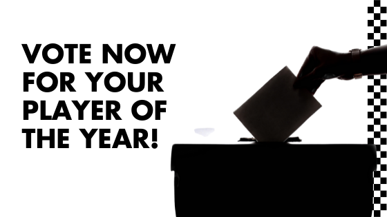 VOTING OPEN FOR SUPPORTERS PLAYER OF THE YEAR!