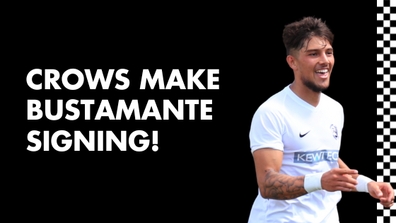 CROWS MAKE BUSTAMANTE SIGNING