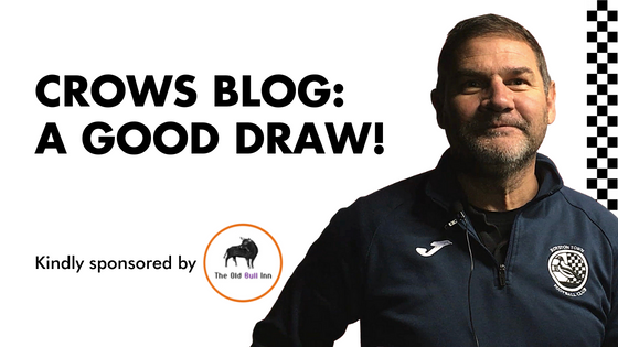 CROWS BLOG: A GOOD DRAW
