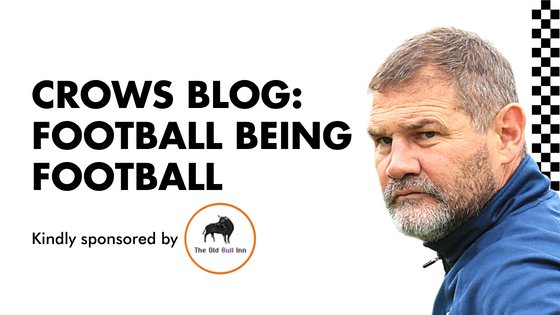 CROWS BLOG: FOOTBALL BEING FOOTBALL