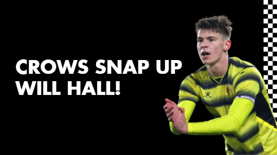 CROWS SNAP UP WILL HALL!
