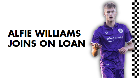 ALFIE WILLIAMS JOINS ON LOAN