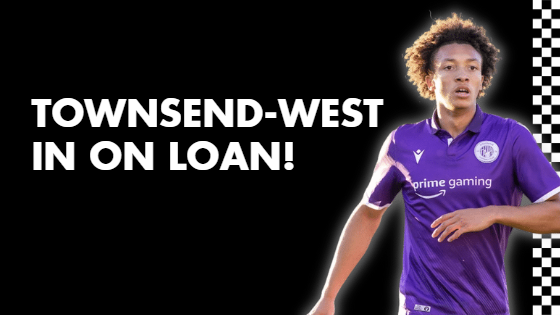 TOWNSEND-WEST IN ON LOAN!