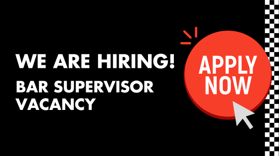 VACANCY: BAR SUPERVISOR