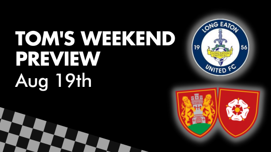 TOM’S WEEKEND PREVIEW: August 19th