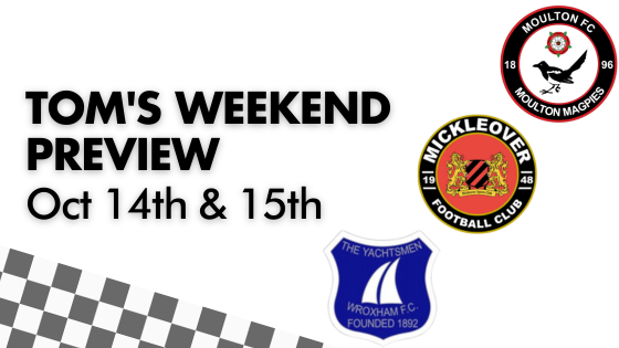 TOM’S WEEKEND PREVIEW – Oct 14-15th