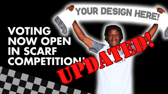 UPDATE: NEW VOTE LAUNCHED FOR SCARF COMPETITION!