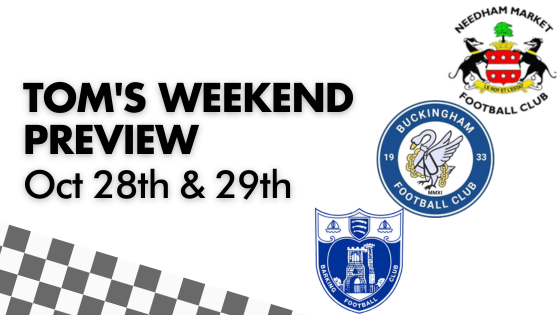 TOM’S WEEKEND PREVIEW – Oct 28-29th