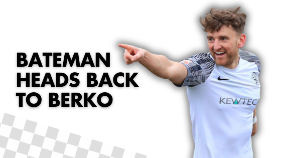 BATEMAN HEADS BACK TO BERKO