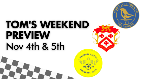 TOM’S WEEKEND PREVIEW – Nov 4th & 5th