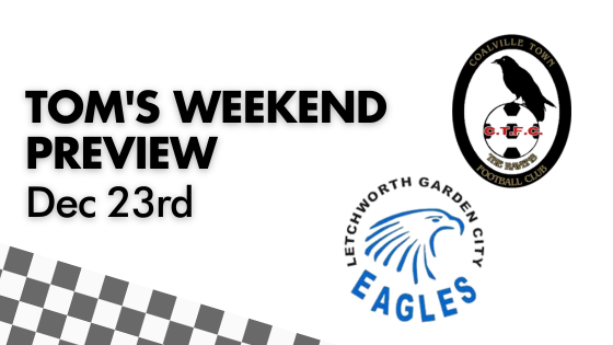 TOM’S WEEKEND PREVIEW – Dec 23rd