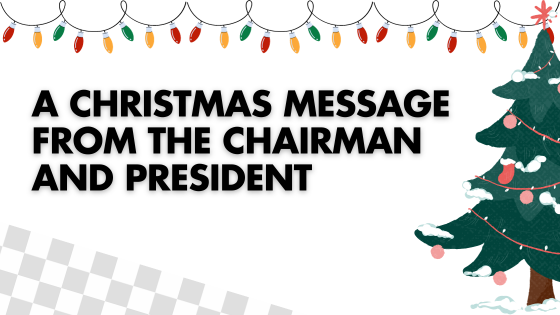 A Christmas Message for Crows Near and Far!