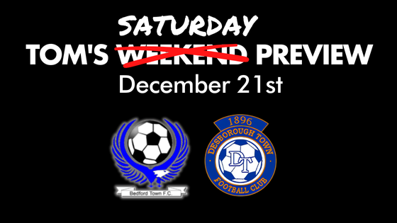 TOM’S WEEKEND PREVIEW – December 21st