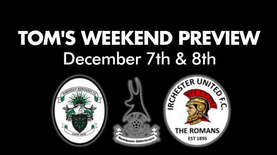 TOM’S WEEKEND PREVIEW – Dec 7th & 8th