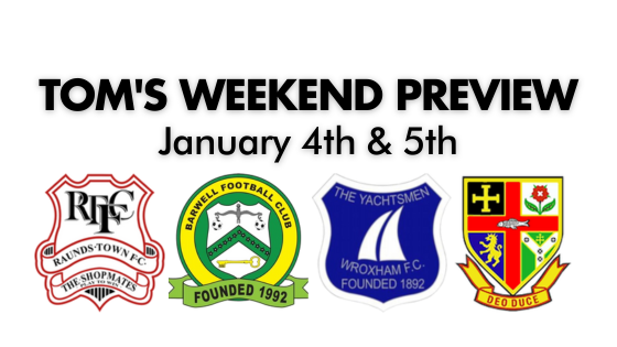 TOM’S WEEKEND PREVIEW – Jan 4th & 5th