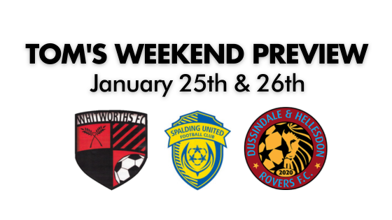 TOM’S WEEKEND PREVIEW – January 25th & 26th