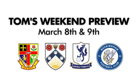 TOM’S WEEKEND PREVIEW – March 8th & 9th