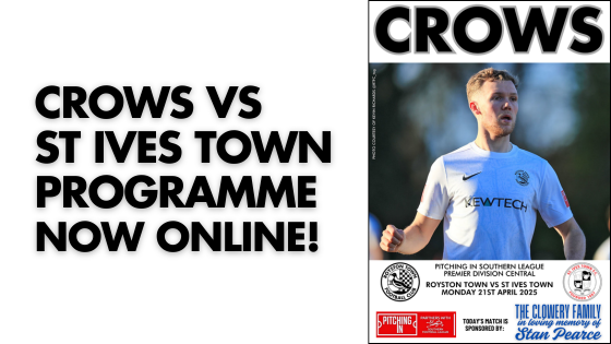 FINAL MATCHDAY PROGRAMME OF 24/25 AVAILABLE NOW!